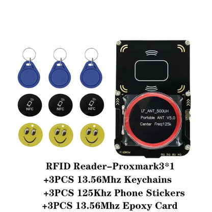 NEW Proxmark3 512M RFID Card Reader IC/ID Key Writer NFC 5.0 Smart Chip Copier Programmer Kit UID S50 Decoding Duplicator