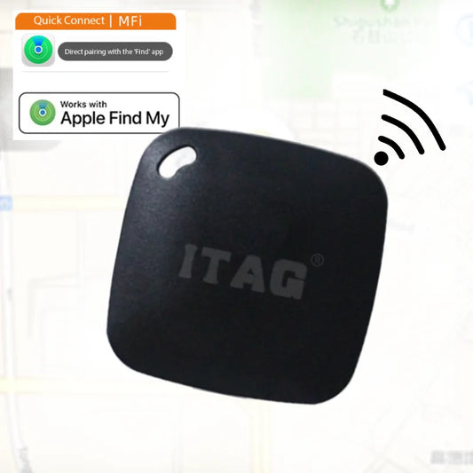 Mini dispositivo de seguimiento para Apple Find My Key Smart iTag, buscador de niños, rastreador GPS para mascotas, rastreador de vehículos perdidos, rastreador inteligente Bluetooth, sistema iOS