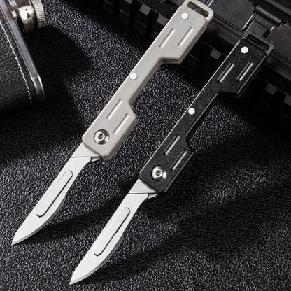 Mini Performance Folding Machinery Cost Scalpel Medical Folding Knife EDC Outdoor Unpacking Pocket Knife