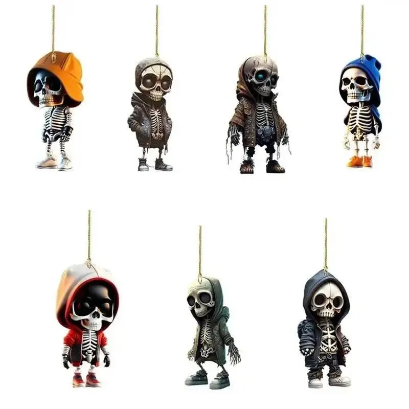 1PCS Halloween Doll Ornaments Sweater Trend Street Design Home Courtyard Ornaments Creativity