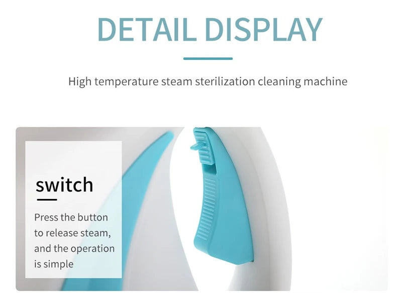 High Pressure Handheld Steam Cleaner with Steam Spray, Portable Household High Temperature Steam Cleaner for Home Kitchen Car