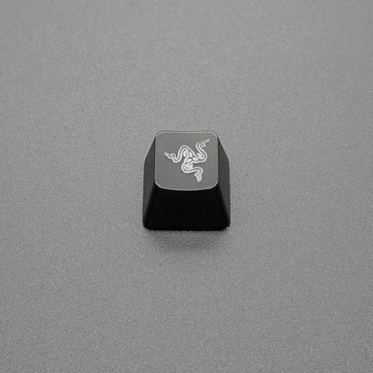 Personality Mechanical keyboard keycaps translucent key caps for Logitech Steelseries Razer ROG Cherry Cross Switch OEM R4 Heigh