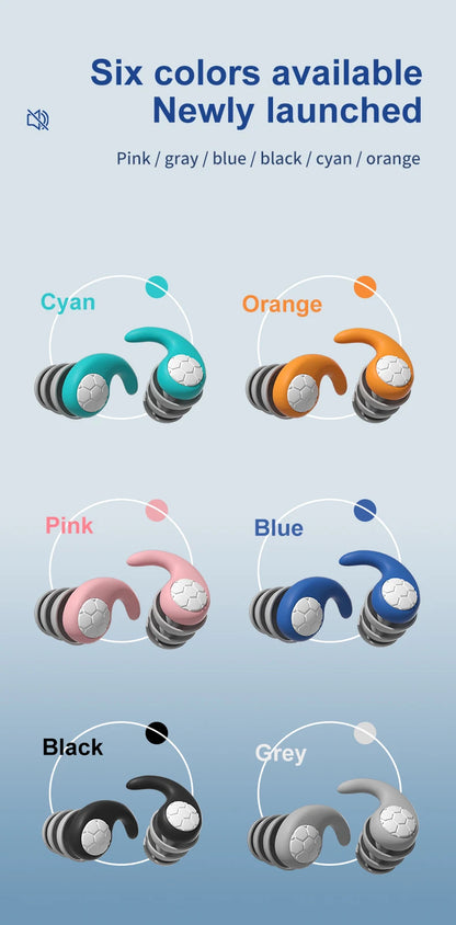 Sleep Noise Reduction Earplug Ear Protection Earplugs Anti-Noise Waterproof Plug For Travel Work Tapones Para Dormir Earplugs