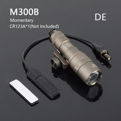 Tactical Surefire M300 M300A MINI Scout Light Rifle Hunting LED Flashlight Airsoft Weapon Gun Light Lanterna Torch AR15 HK416