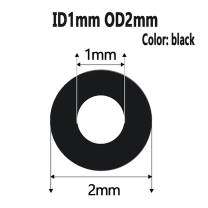 Tubo de PTFE de 1 metro, 1 mm, 2 mm, 3 mm, 4 mm, 6 mm y 8 mm para piezas de impresora 3D, tubo Bowden con cabezal en J