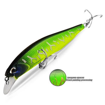 Bearking  10cm 15g  hot model fishing lures hard bait 14color for choose minnow quality professional minnow depth0.8-1.5m