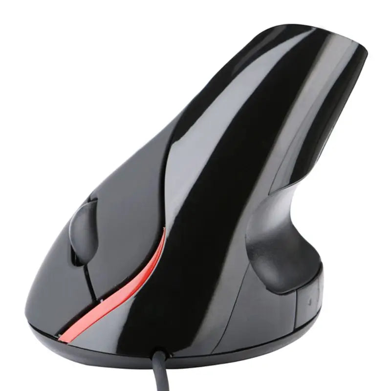 Wired Right Hand Vertical Mouse Ergonomic Gaming Mouse 1600DPI USB Optical Wrist Healthy Mouse for PC Computer Laptop