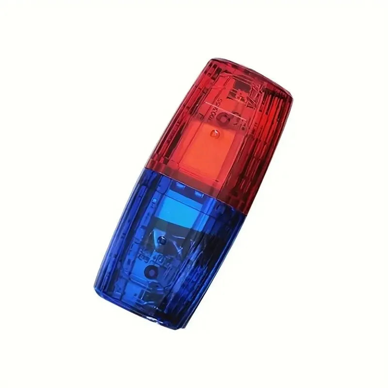 Red Blue LED Shoulder Warning Light Police Shoulder Clip Light Sanitation Worker Safety Patrol Alarm Flash Signal Strobe Lamp