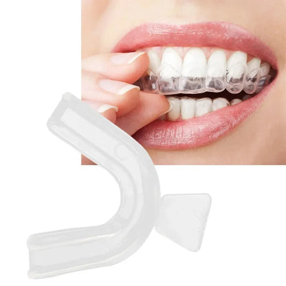 2/4 Mouthguard EVA Teeth Protector Mouthguard is suitable for nighttime teeth grinding anti-snoring whitening boxing protection