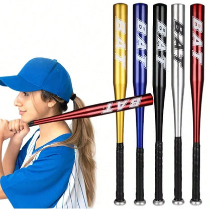 51cm Baseball Bat Aluminum Alloy Thickened Baseball Bat for Youth Outdoor Sports Traing Home Car Defense Personal Self-Defense